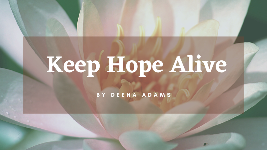 keep-hope-alive-deena-adams-author-snippets-of-hope-amid-the-chaos